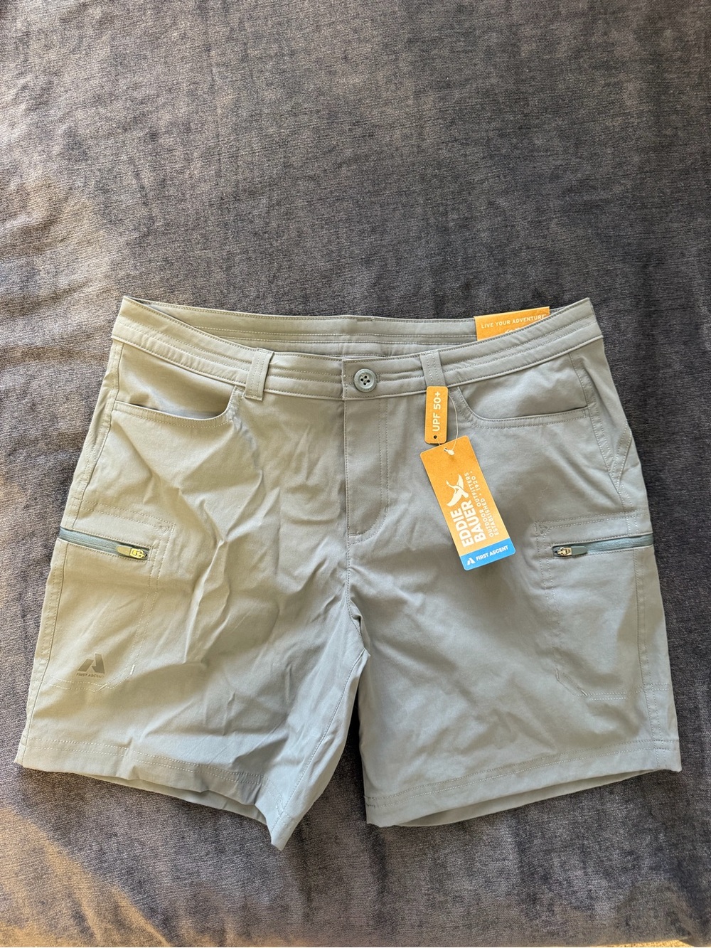 Eddie Bauer Grey Outdoor Shorts